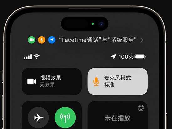 萍乡苹果授权维修网点分享iPhone在通话时让你的声音更清晰 