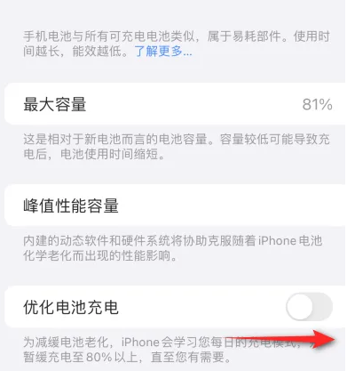 萍乡苹果15维修分享iPhone15充电到80%就充不进电了怎么办 