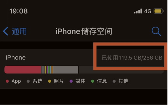 萍乡苹果13维修分享iPhone13如何查看剩余内存 