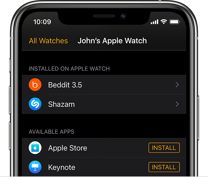 萍乡苹果手机维修分享如何在 Apple Watch 上下载应用 